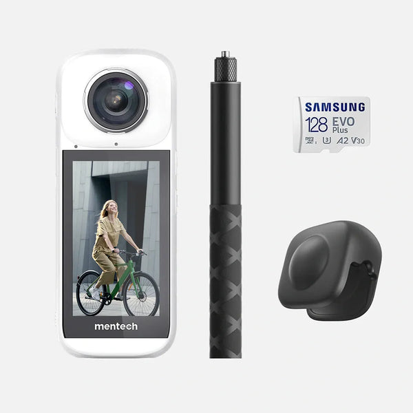 AMANO® Mentech Panox V3 360°-Actionkamera